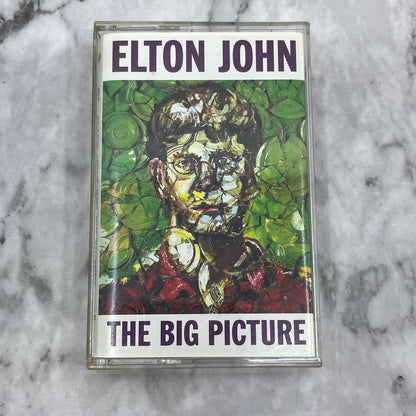 Elton John The Big Picture 1997 Cassette Tape TH5-37