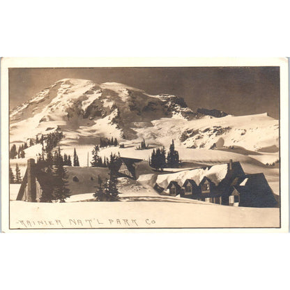 Antique Postcard Rainier National Park Co TD9-W2