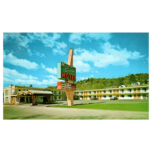 Vintage Postcard - Mountain Shadow Hotel Durango Colorado AD9