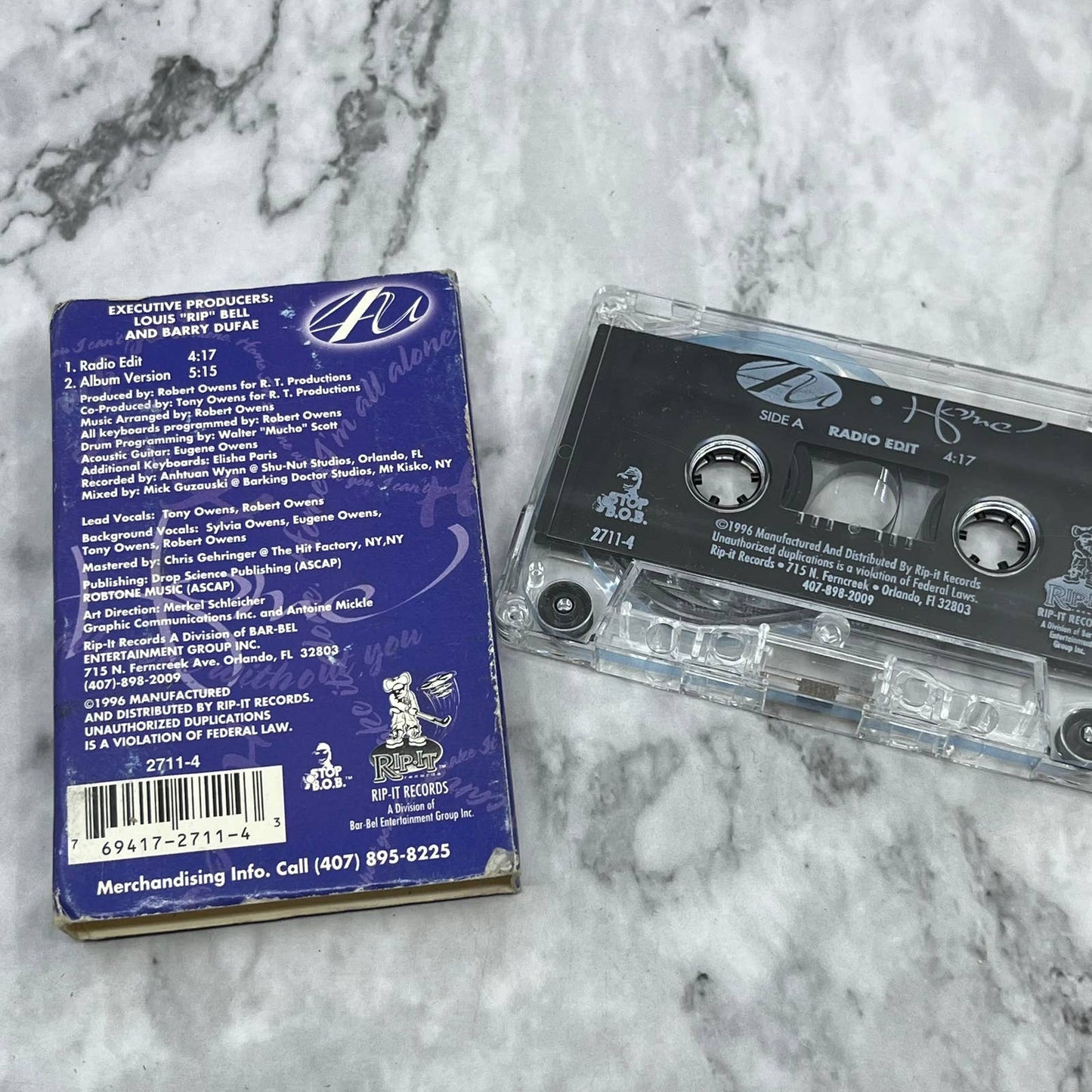 4U - Home - Cassette Tape Single TJ4