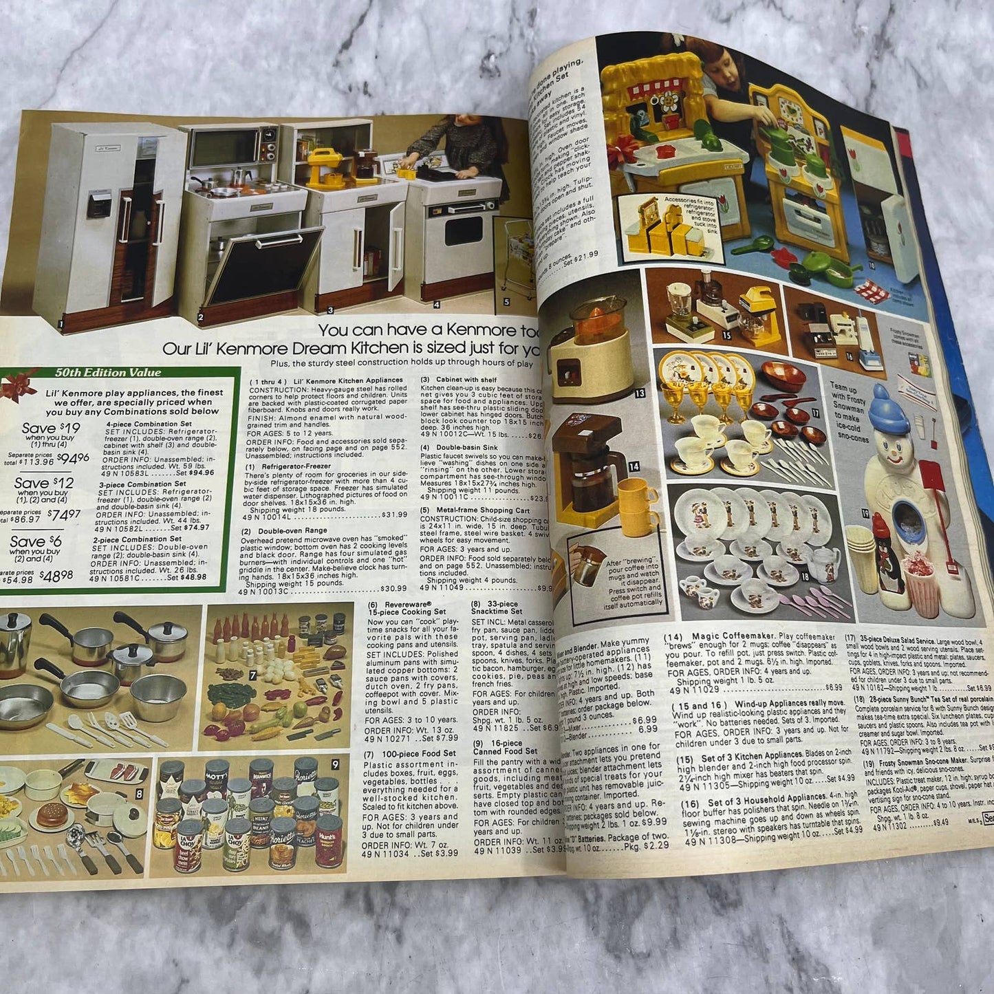 Vintage Sears Wish Book 1982 Christmas Toy Catalog Barbie, Star Wars, Lego S4