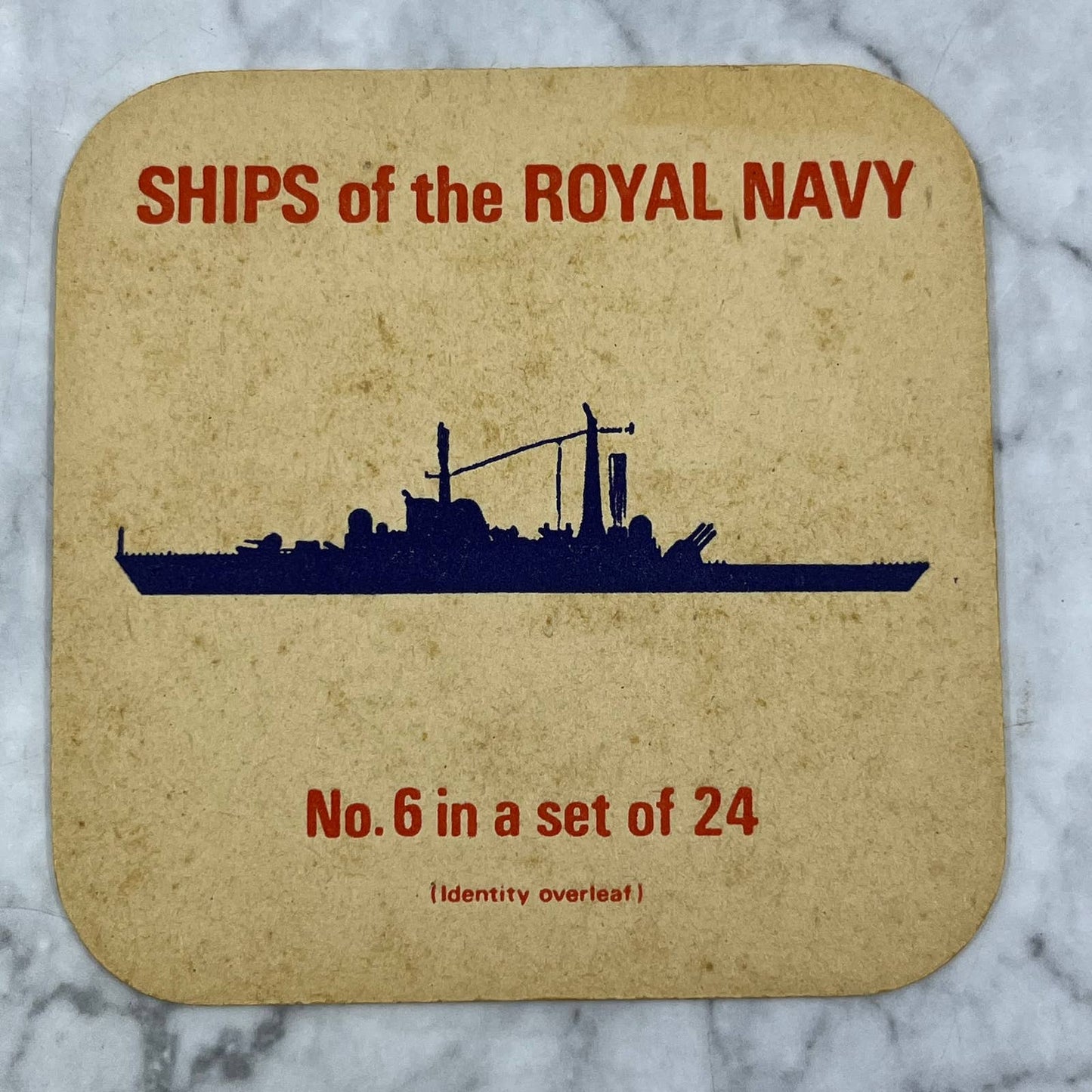 Ships Of The Royal Navy No.6 In Set Of 24 DESTROYER Type 82 Bristol Coaster SE7