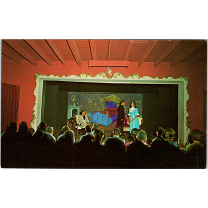 Diamond Circle Theatre Strater Hotel Durango Colorado Original Postcard P1-11