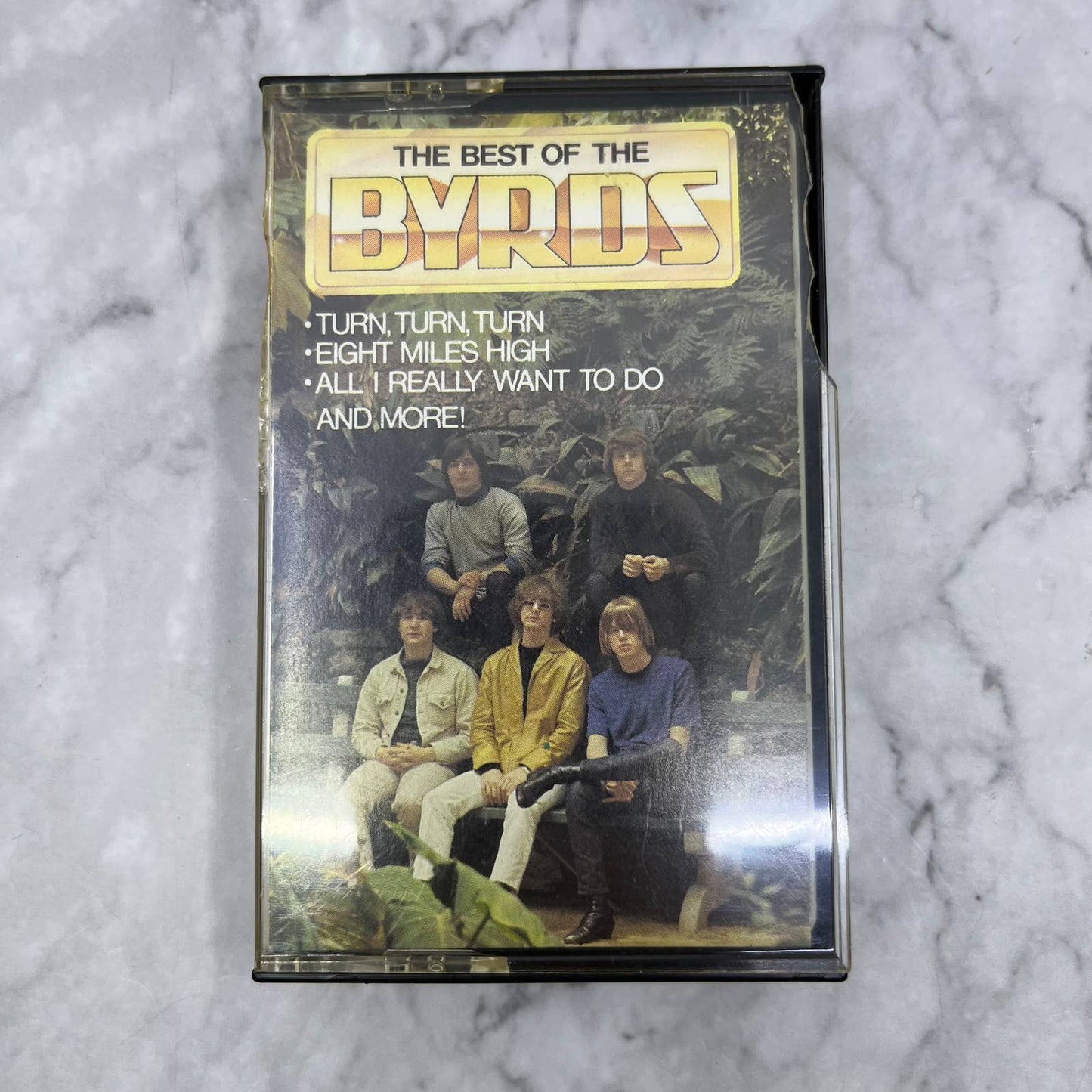 Vintage The Best of the Byrds Cassette Tape TJ2-6