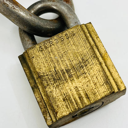 Set of 2 Vintage Locks Combination Padlock YALE USN IL CO NO KEYS TC2