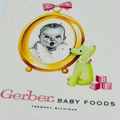 VINTAGE 1959 Gerber Products Co. "Baby's Book" Kitschy Parenting Manual C1