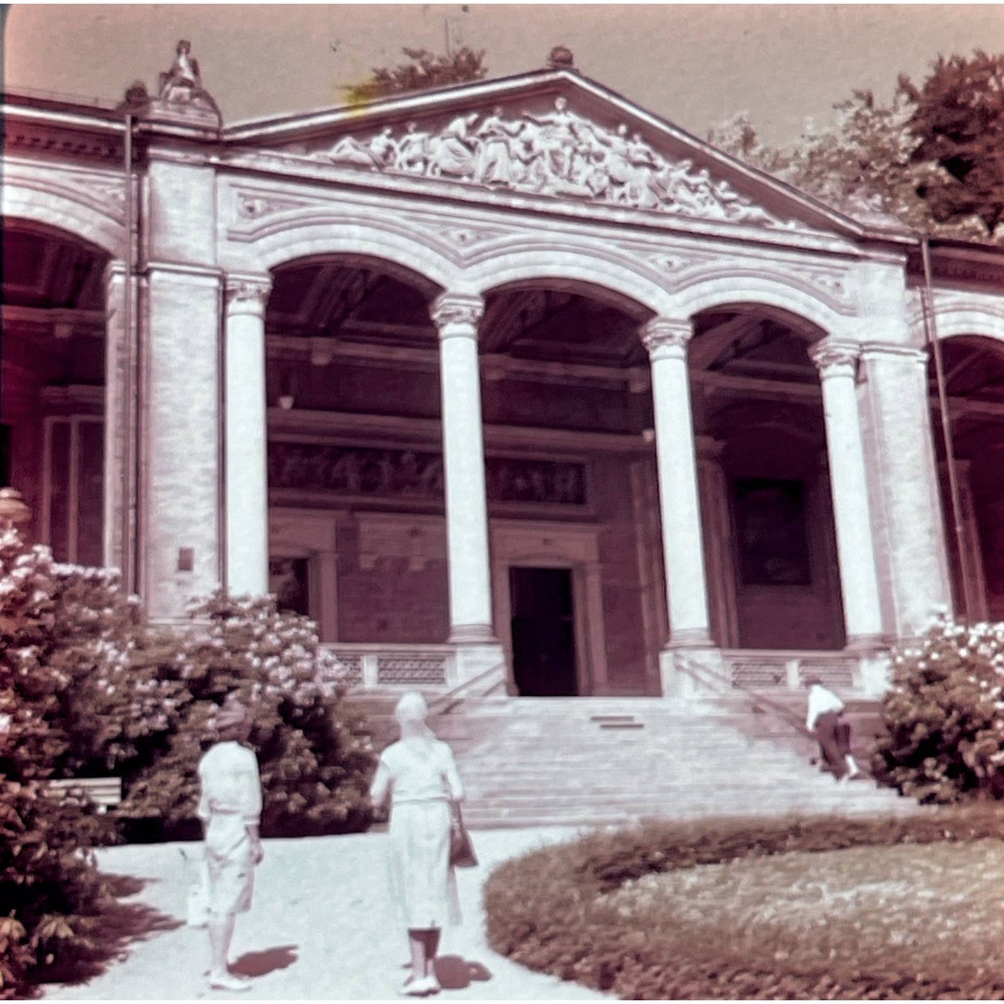 1960s Baden-Baden Germany Travel Slide Set of 2 2x2 Slides TK2-S4-19