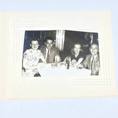 1940s Souvenir Photo The Blackhawk Restaurant Randolph at Wabash Chicago AC1-4