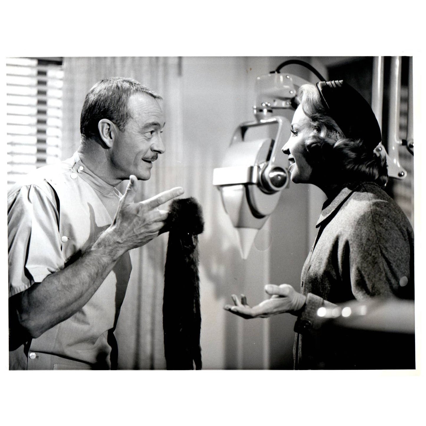 c1960 Press Photo Alfred Hitchcock Presents Les Tremayne & Audrey Meadows TJ7-2