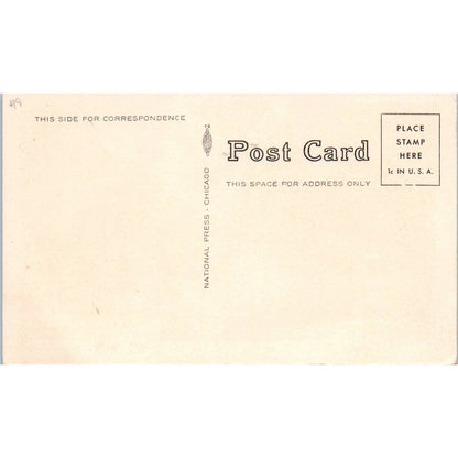 The Elms on US 112 Inside City Limits White Pigeon MI - Original Postcard TJ9-P1