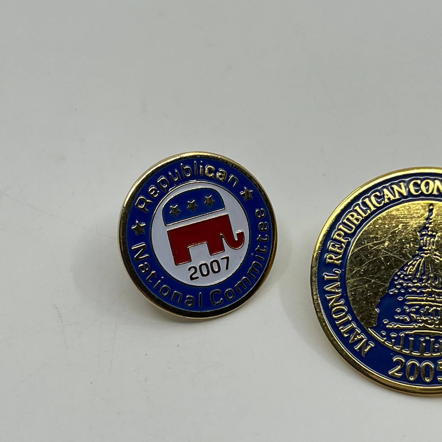 2005-2007 RNC Republican National Congressional Committee Pinback Button Set SC4