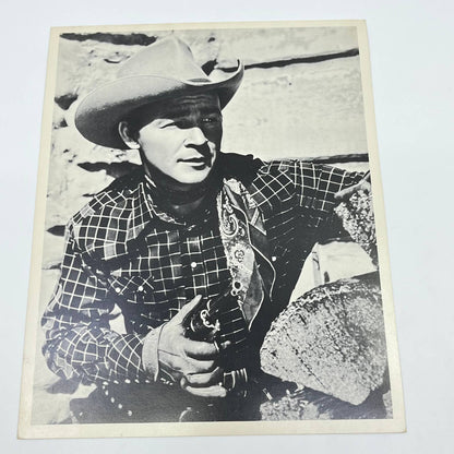 Vintage Roy Rogers Photo Movie Still Black & White 8x10 AB4-27