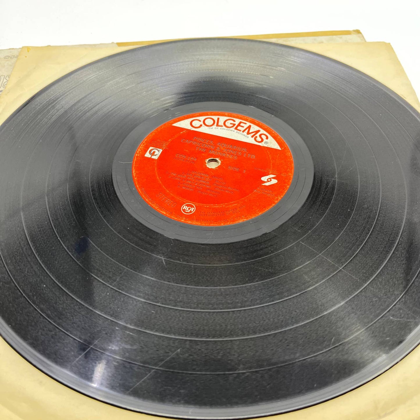 THE MONKEES PISCES, AQUARIUS, CAPRICORN & JONES LTD. Colgems COS104 ST 1967 TE4