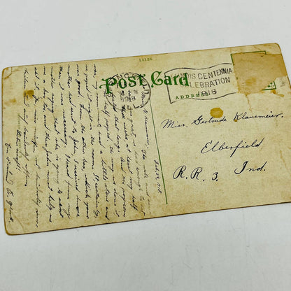 1918 WWI Post Card Arsenal Springfield IL PA8