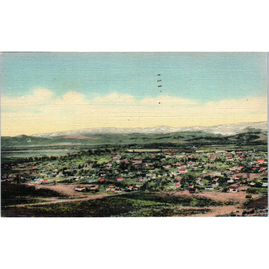 1951 Yampa River Valley Craig Colorado Original Postcard P1-11