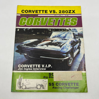1980 Jan Keepin' Track of Vettes Corvette Magazine Big Block vs. Small Block TG1