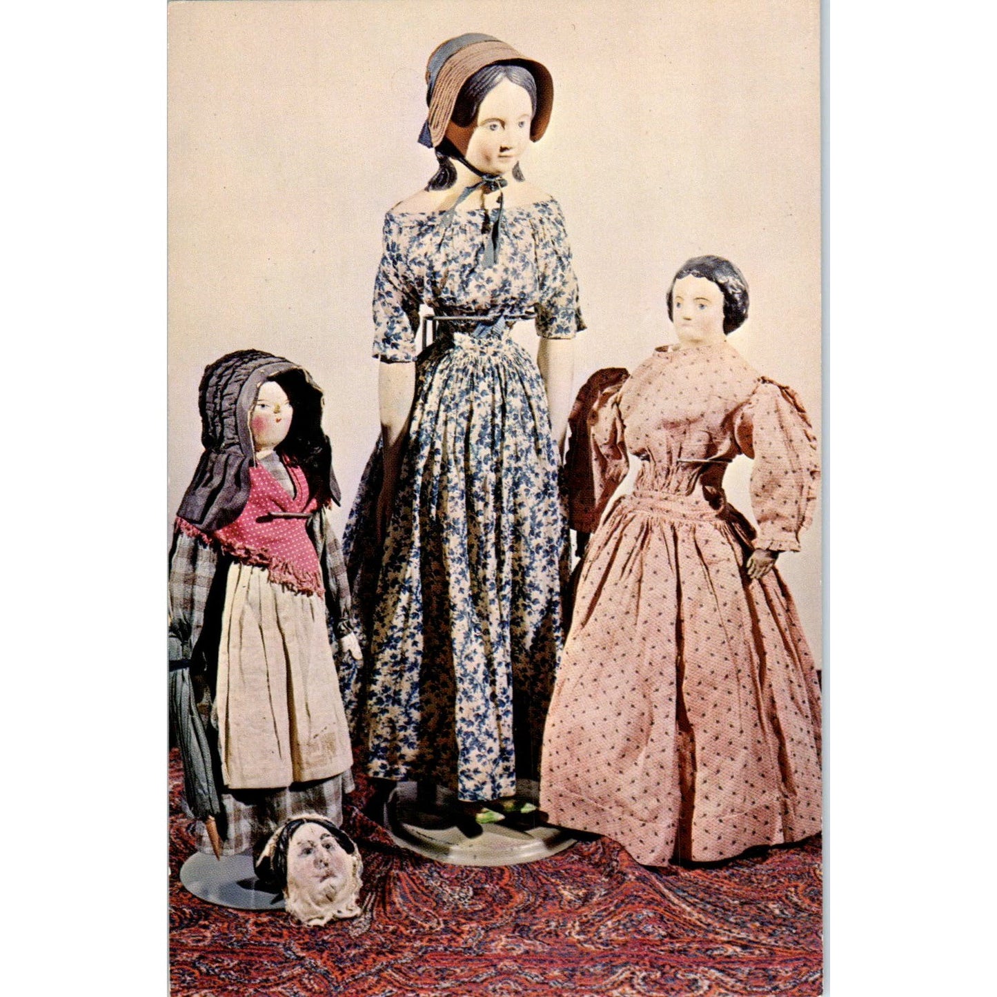 The Gold Fairy Jointed Wood Doll Mary Merritt Doll Museum Original Postcard PB10