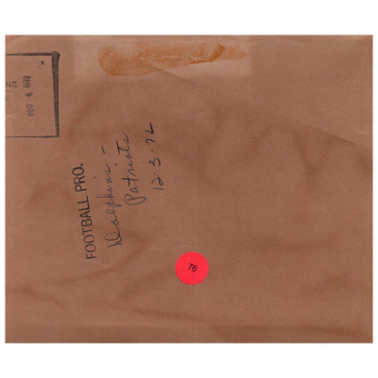 1972 Press Photo NFL Undefeated Miami Dolphins vs Patriots Jake Scott 6x8" AD3