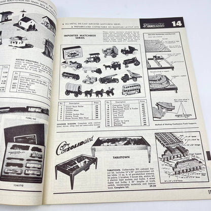 1956 Catalog Of Model Railroads - Wisconsin Hobby Craft Shop Milwaukee TC6