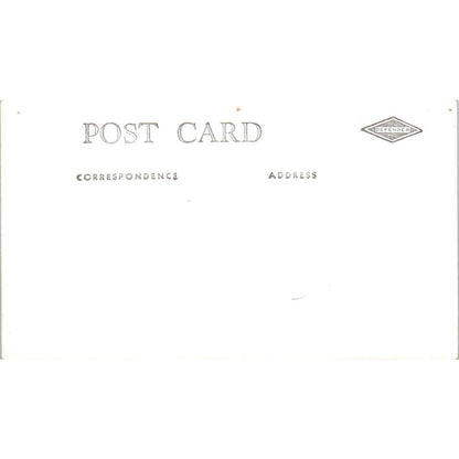 Antique Postcard RPPC Houses and Boats Along the River's Edge c1910 SE8