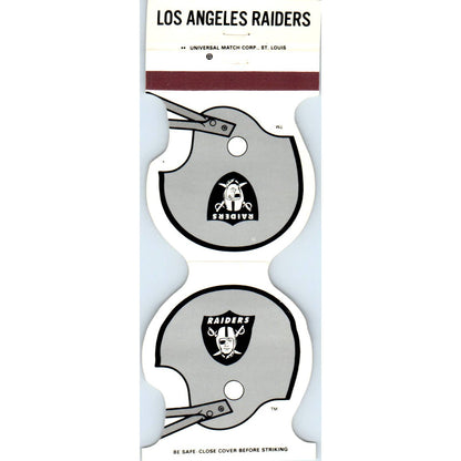 1984 Los Angeles Raiders NFL Vote Emily Hiller Matchbook Cover SA1-M4