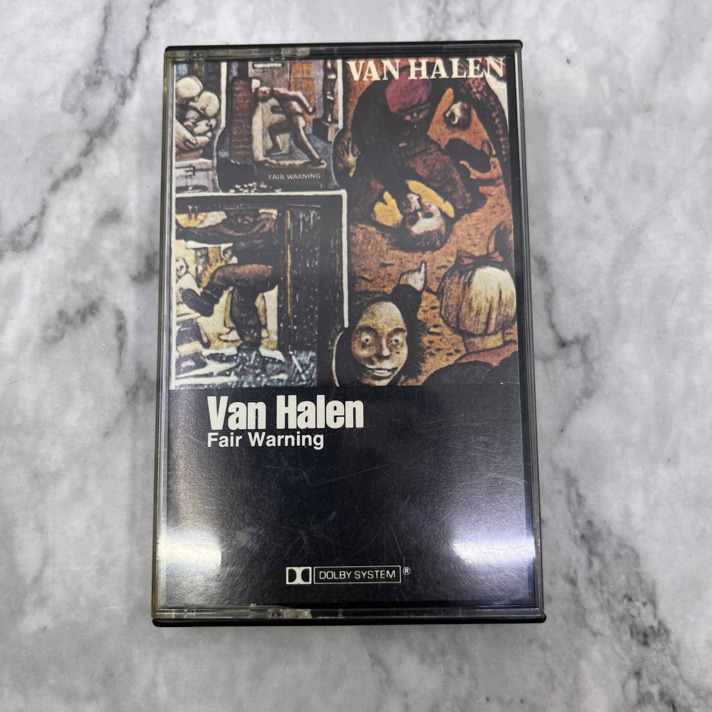 Van Halen - Fair Warning - Cassette Tape TD8-70