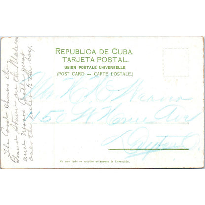 Morro Castle in Wintertime Havana Cuba Original Postcard TK1-P16
