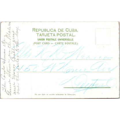 Morro Castle in Wintertime Havana Cuba Original Postcard P3-1