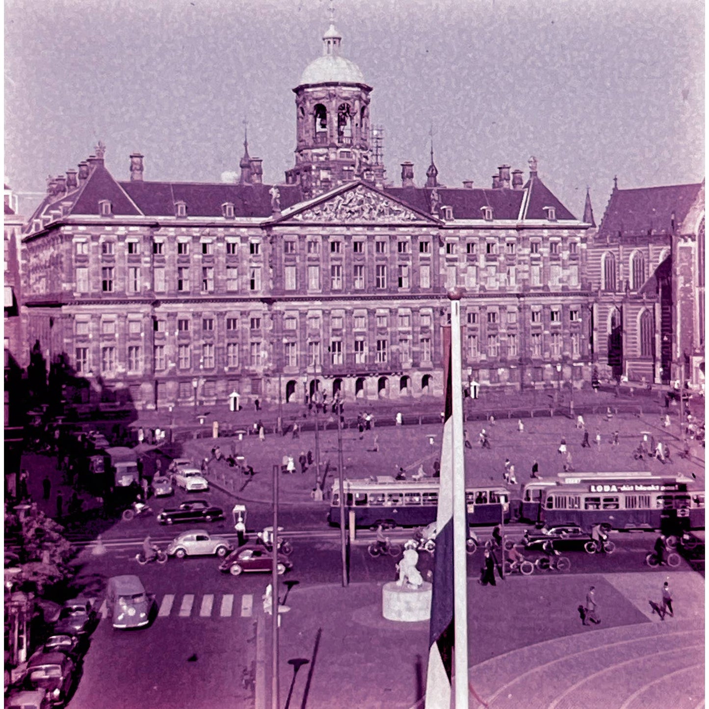 1960s Amsterdam Holland Travel Slide Set of 3 2x2 Slides TK2-S4-18