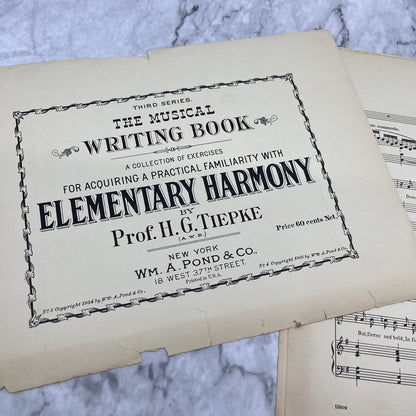 1885 Wm A Pond Sheet Music Yum-Yum Alex P. Brown Mikado Selections V41-2