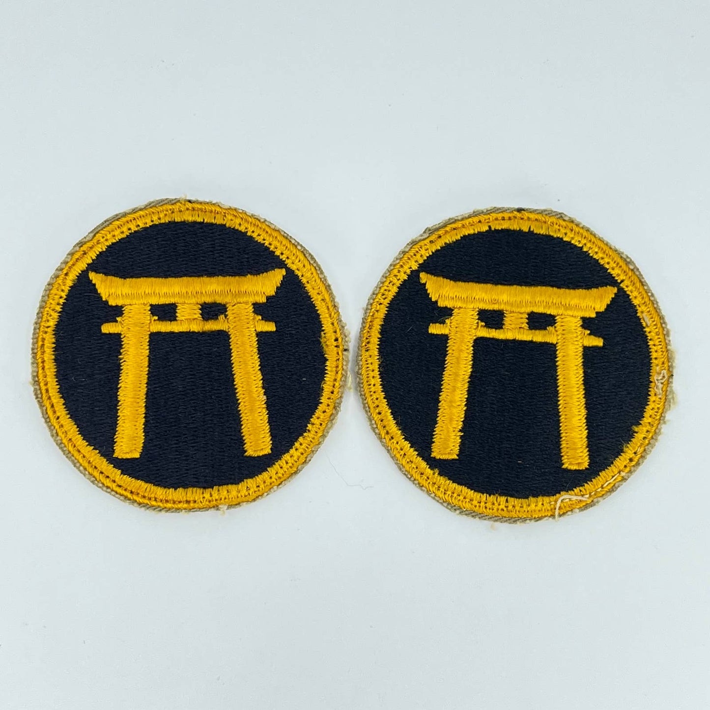 US Army Patch RYUKYU Island Japan Army Command Set of 2 SC6