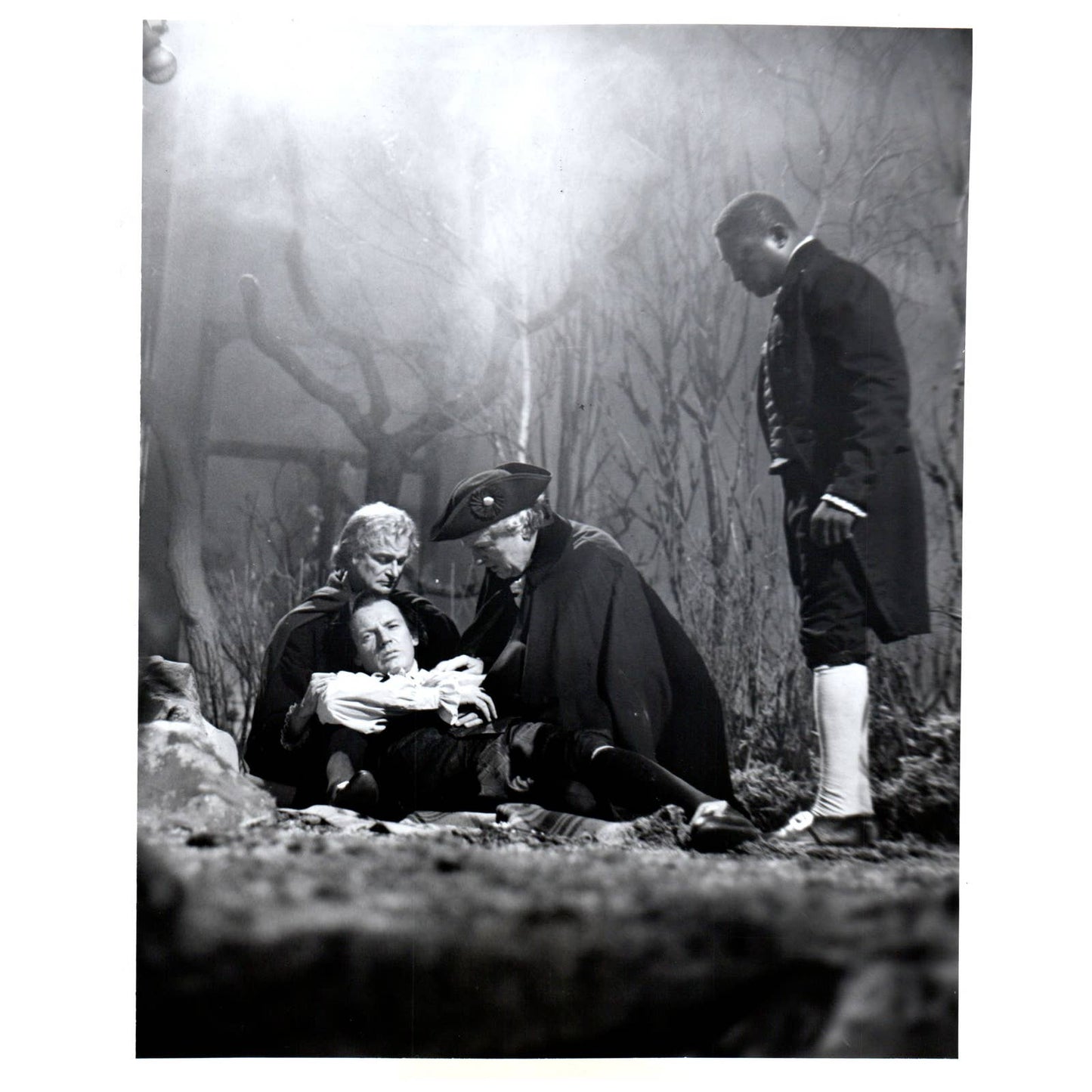 c1960 Press Photo Arthur Kennedy Haskell Coffin John Seymour Richard Ward TJ7-2