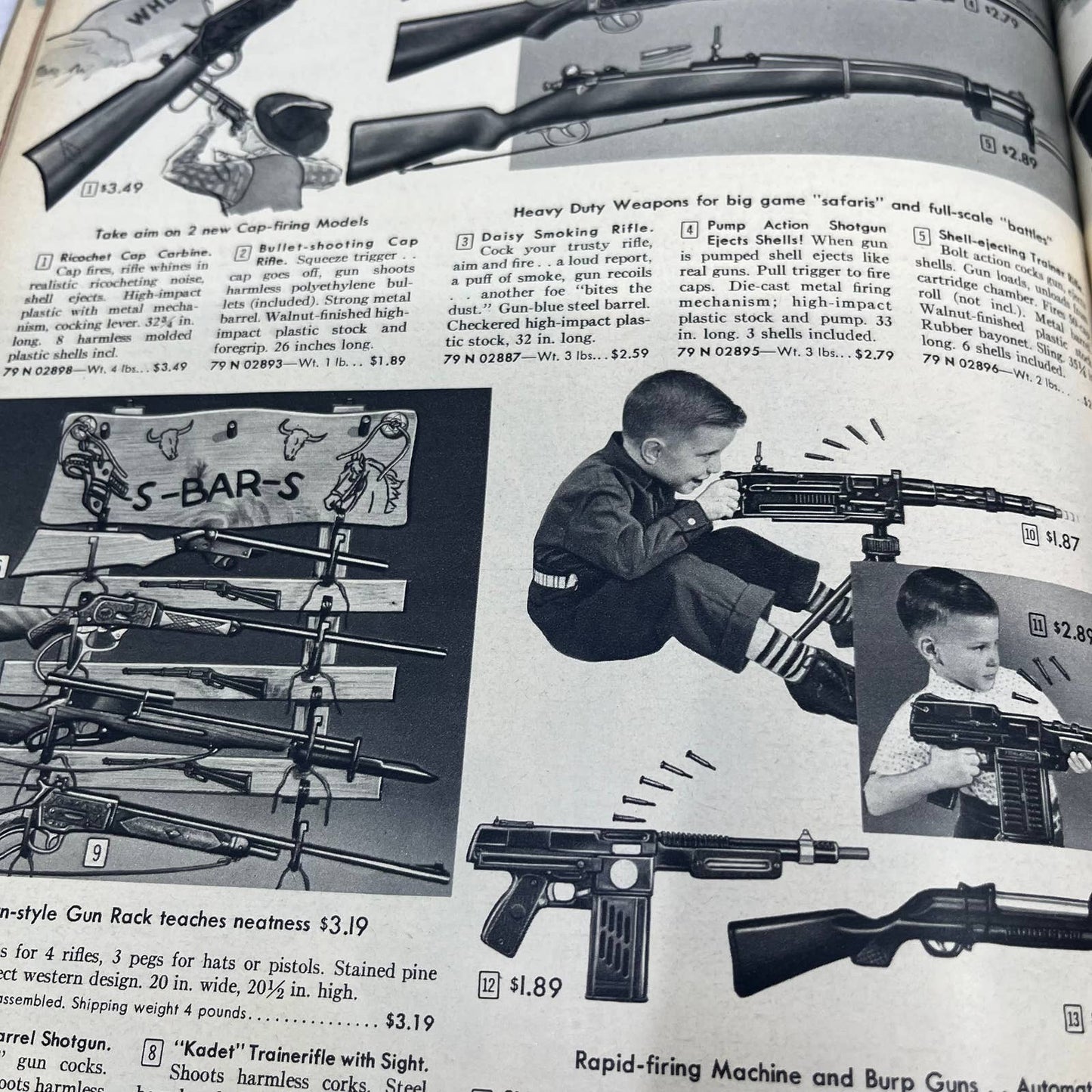 1959 Sears Christmas Wish Book Catalog - Great Vintage Toys & Gifts S3