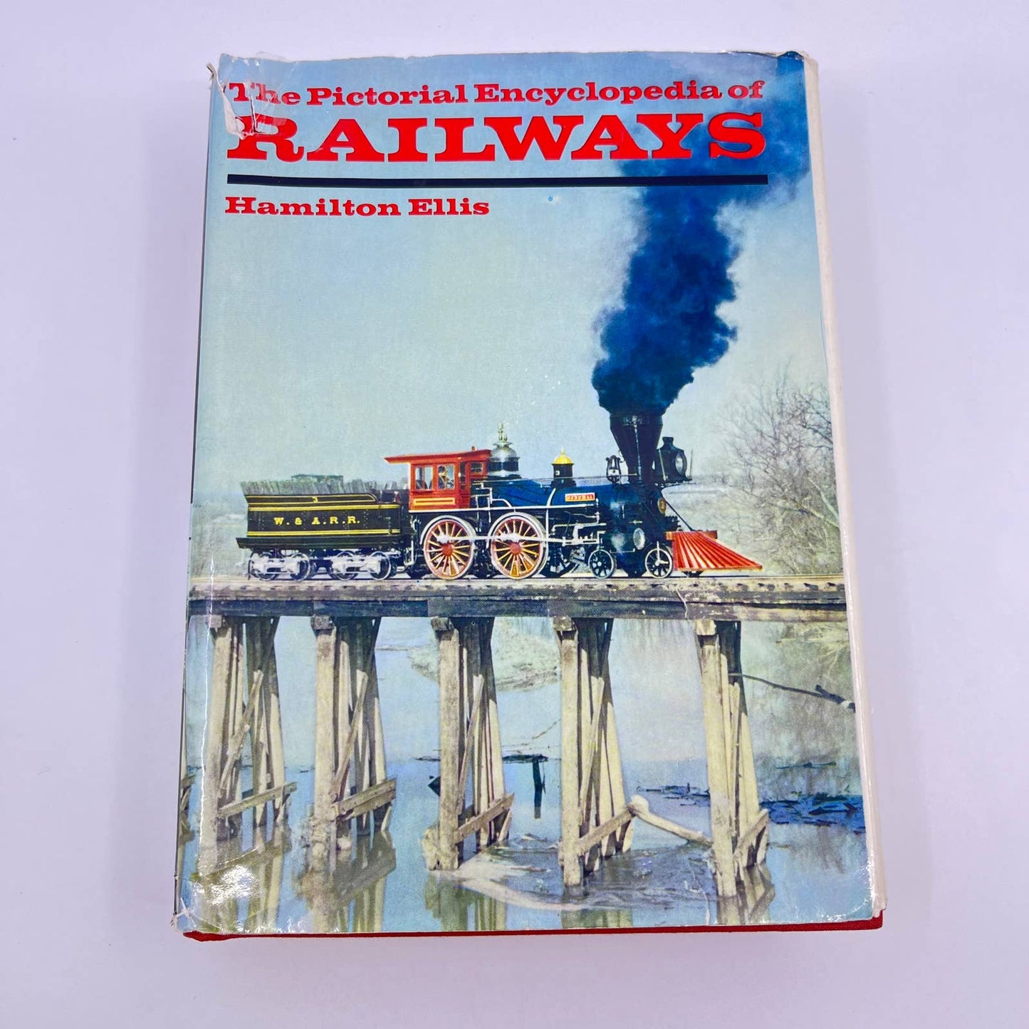 The Pictorial Encyclopedia of Railways By Hamilton Ellis H/C D/J TF9