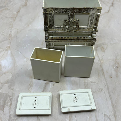 Vintage Piano Salt and Pepper Pop Up Shakers Davis Products USA Plastic TI7