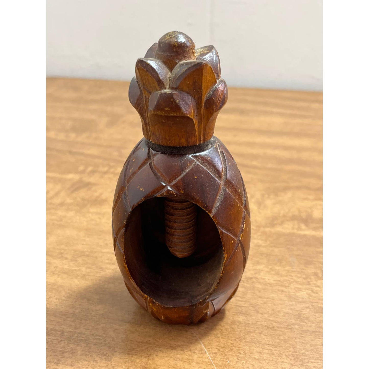 Wooden Nutcracker - PINEAPPLE - Gallery Originals - AVON - 1984 TH7