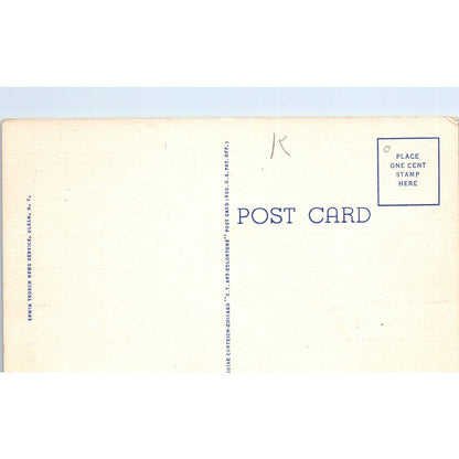 St. Francis Hospital Olean New York - Original Postcard TJ7-RP3