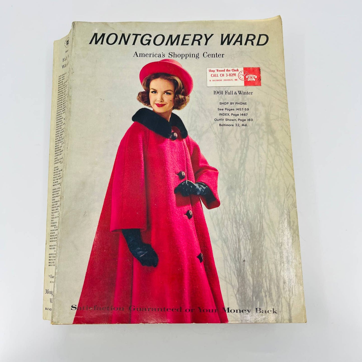 Vintage 1961 Montgomery Ward Catalog Fall/Winter COMPLETE BA2