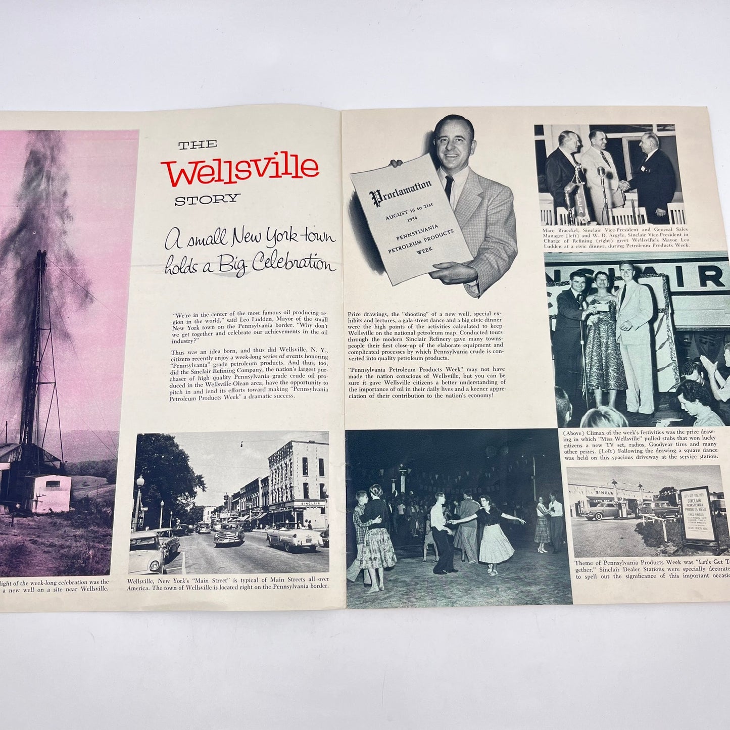 1950s Sinclair Gas Newsletter Picture News Christmas Edition Vol 21 No 10  TE3