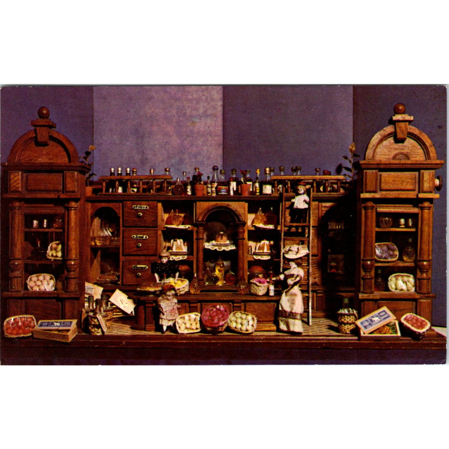 Doll Confectionary Shop Yesteryears Museum Sandwich MA Original Postcard PB4