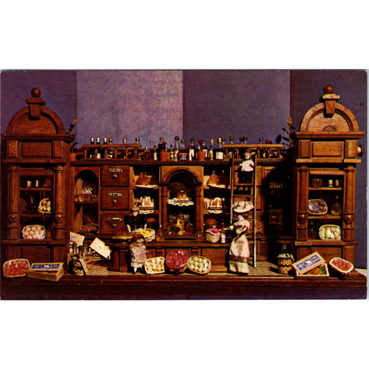 Doll Confectionary Shop Yesteryears Museum Sandwich MA Original Postcard PB4