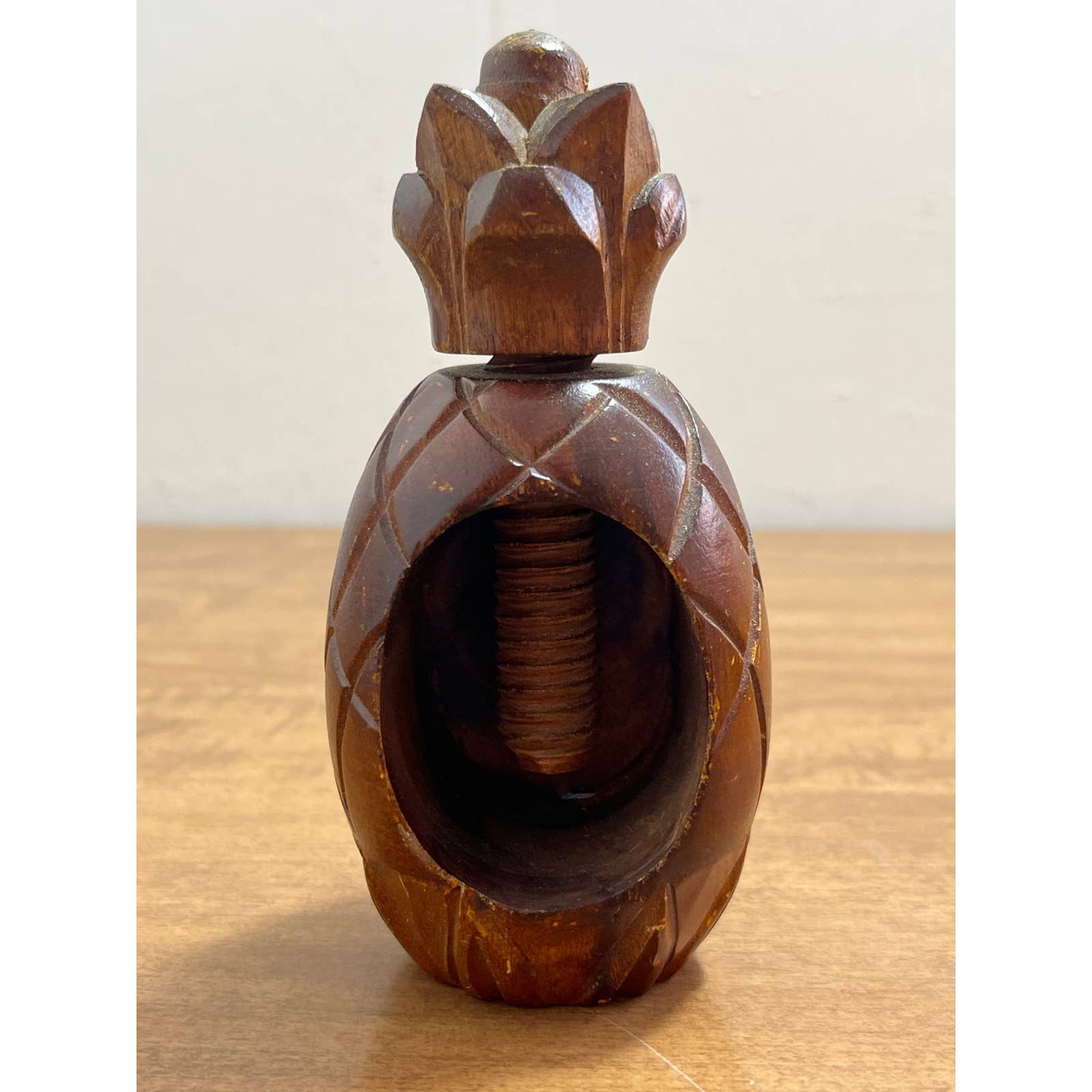 Wooden Nutcracker - PINEAPPLE - Gallery Originals - AVON - 1984 TH7