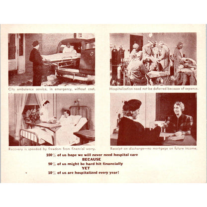 Hospital Service Corporation of Western New York Advertising Leaflet TK1-28