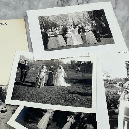 1940 Collection of Photos Wedding of John and Mary Briar, Virginia Area P4-9
