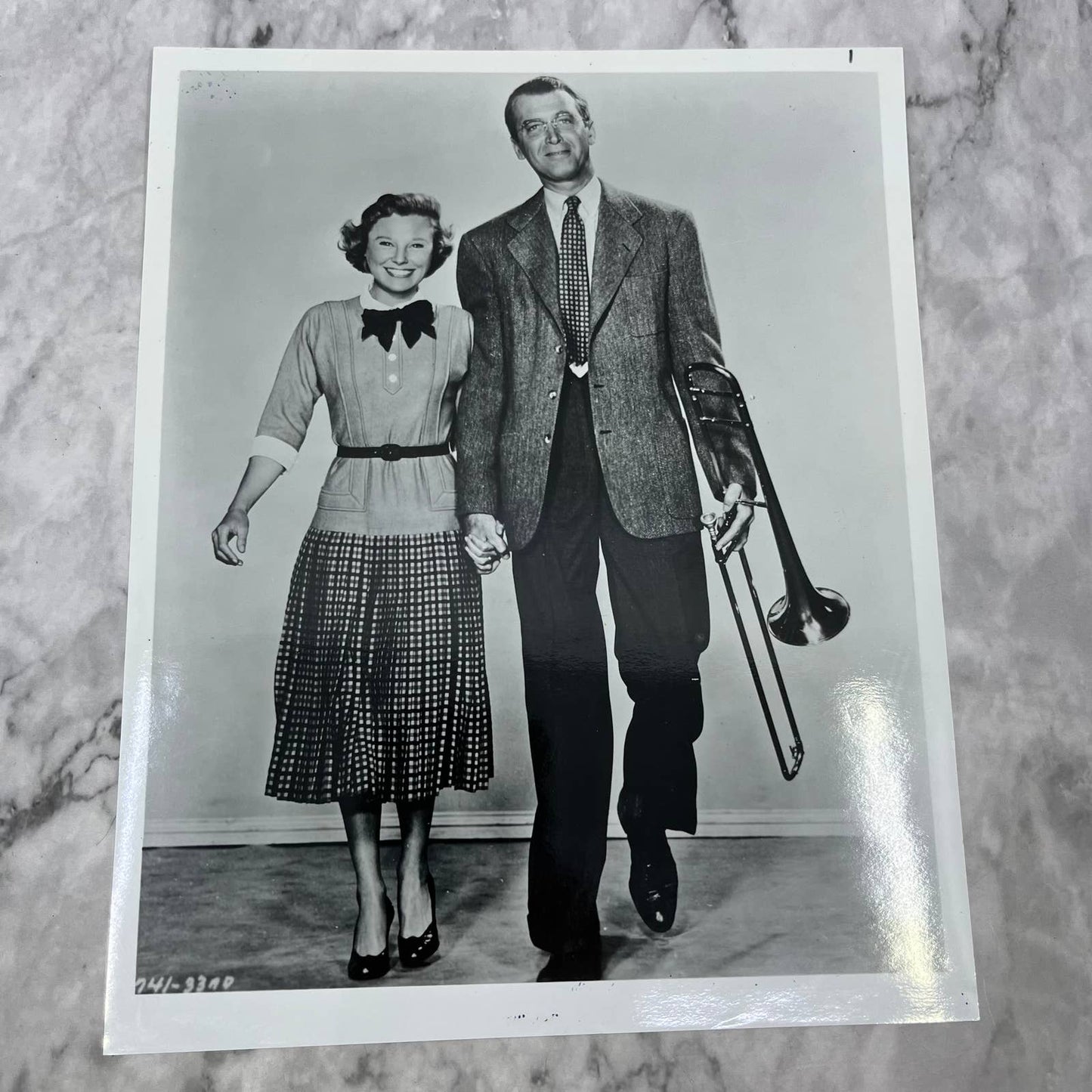 1953 SIGNED James Stewart In The Glenn Miller Story Movie Still Lot of 3 FL5