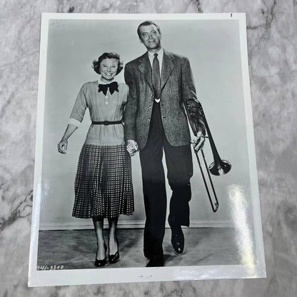 1953 SIGNED James Stewart In The Glenn Miller Story Movie Still Lot of 3 FL5