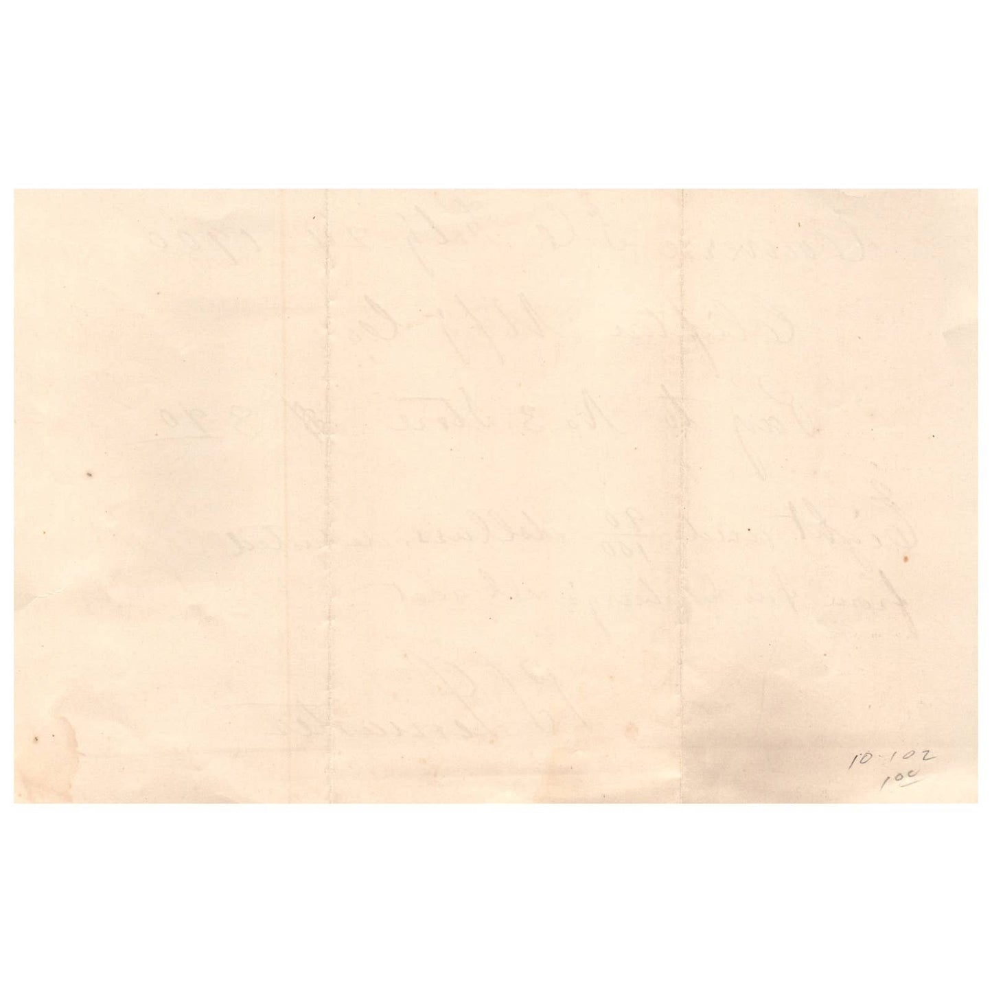 1900 Handwritten Memo Clifton Mfg Co Spartanburg SC PJ Lemaster AD1