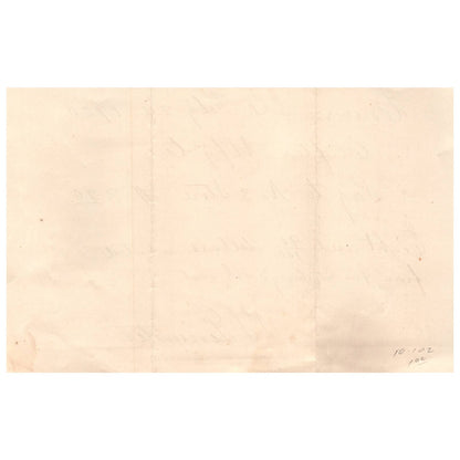 1900 Handwritten Memo Clifton Mfg Co Spartanburg SC PJ Lemaster AD1