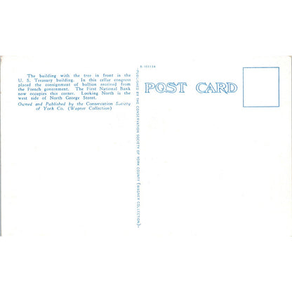 Vintage Postcard Historic Scenes When York PA Was the Capital of the USA TI1-1