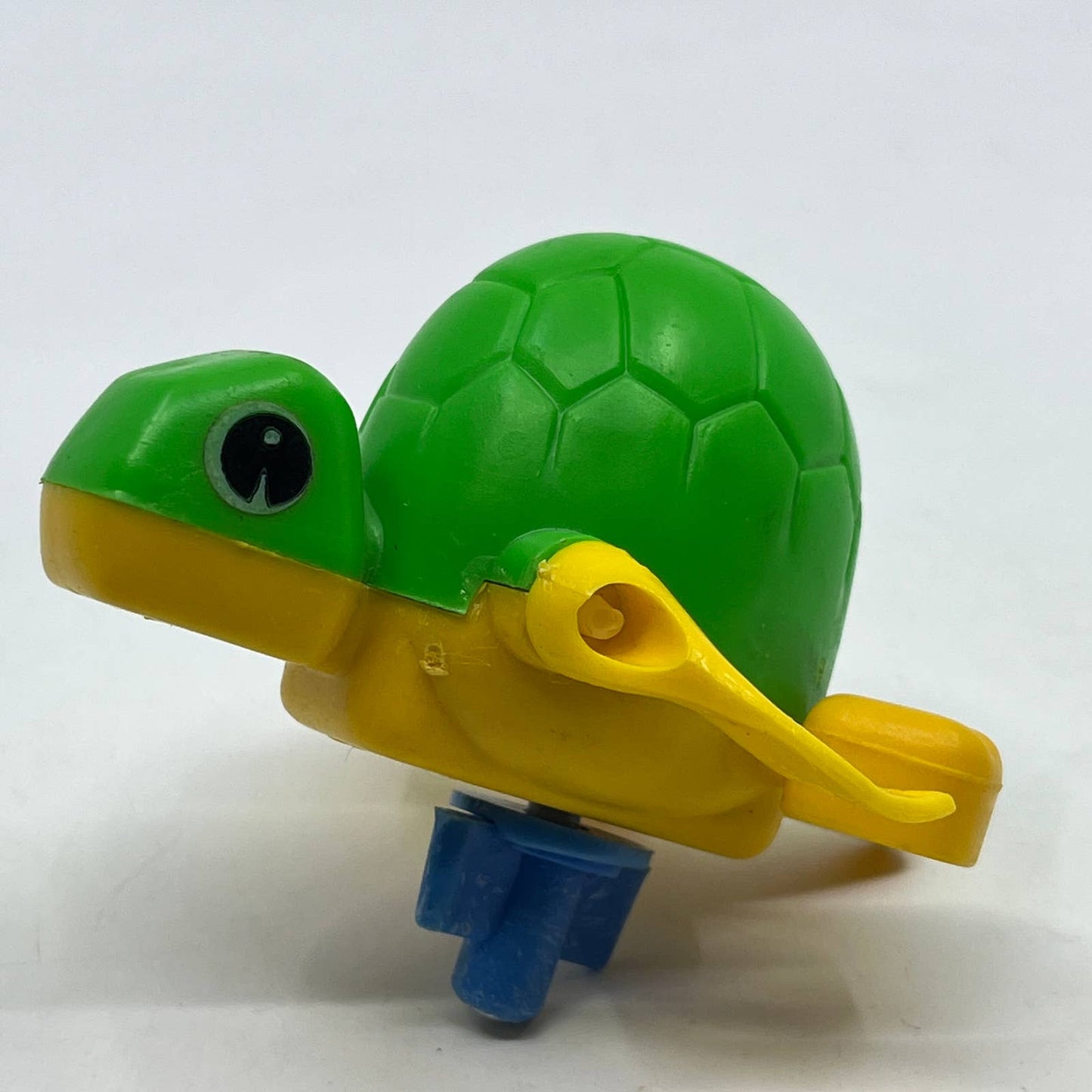 1981 BANDAI Wind Up Clock Work Turtle Tortoise Swimming Bathtub Toy WORKS TH7